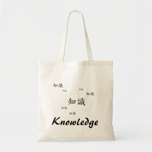 De Tela Bolso del kanji el del conocimiento