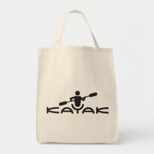 De Tela Bolso del logotipo del kajak