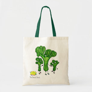 De Tela bolso del manojo del bróculi
