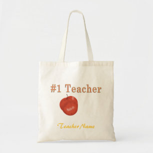 De Tela Bolso del personalizable del profesor #1