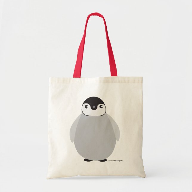 De Tela Bolso del pingüino (Frente)