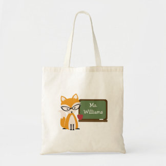 De Tela Bolso del profesor - Fox en la pizarra