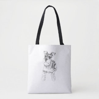 De Tela Bolso del Schnauzer miniatura