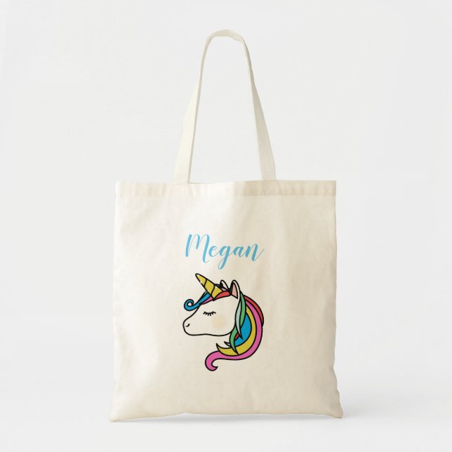 De Tela bolso del unicornio (Frente)
