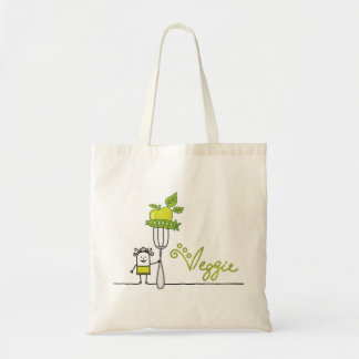 De Tela Bolso del Veggie