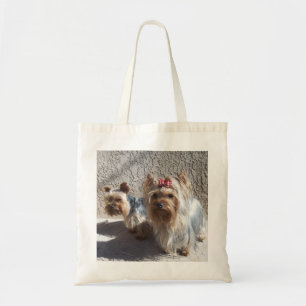 De Tela bolso del yorkie