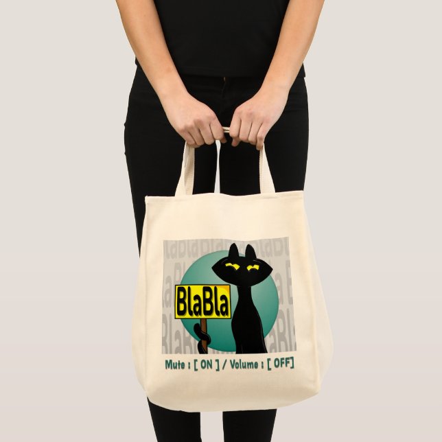 De Tela Bolso divertido Bad Boogie - BlaBla (Anverso (producto))