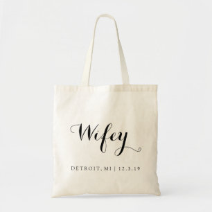 De Tela Bolso el   Wifey