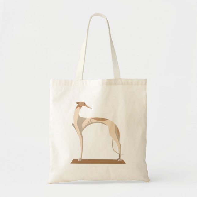 De Tela Bolso elegante del galgo (Frente)