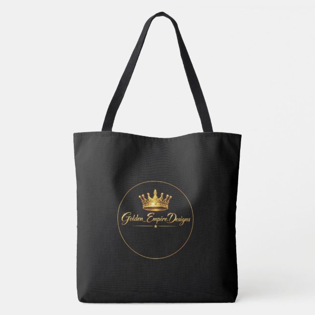 De Tela Bolso elegante personalizado (Reverso)