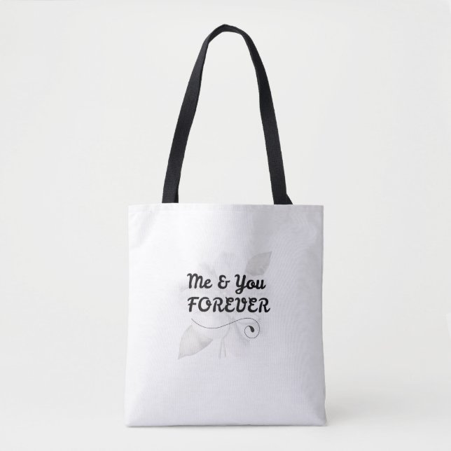 De Tela Bolso elegante tote (Anverso)