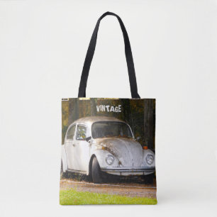 De Tela bolso enrrollado del vintage