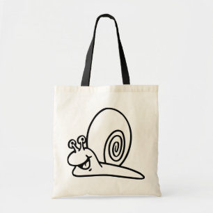 De Tela Bolso feliz del caracol