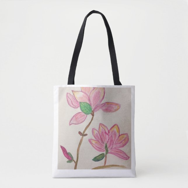 De Tela Bolso floral (Anverso)