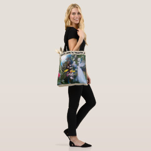 De Tela Bolso floral colorido