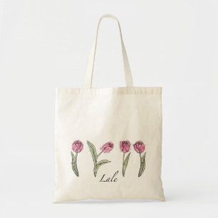De Tela Bolso Floral Lale (Tulipán)