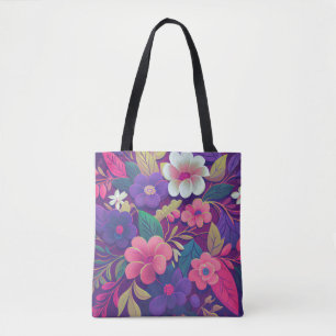 De Tela Bolso Floral Midnight Garden Jewel