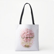 Bolso Floral Romántico Florece con Amor