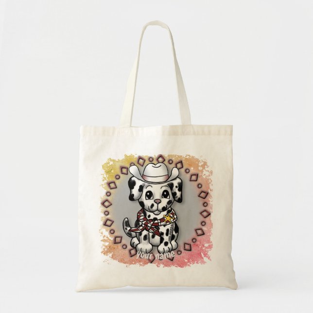 De Tela Bolso grande Sheriff cachorro (Frente)