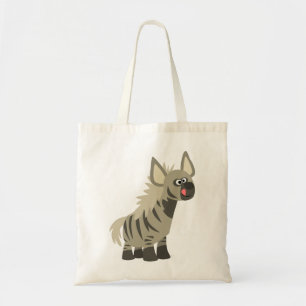 De Tela Bolso hambriento lindo del Hyena rayado del dibujo