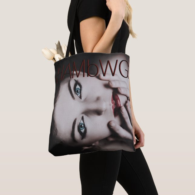 De Tela BOLSO HAMBWG - Modelo Face Tote (Detalle)