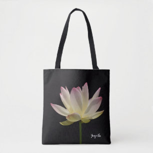 De Tela Bolso Hombro Loto Rosa