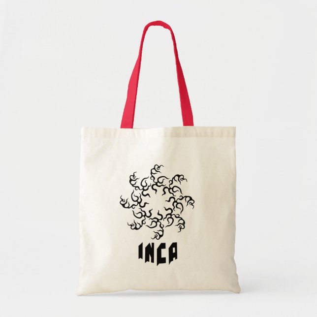 De Tela Bolso Inca Tote (Frente)