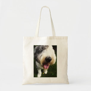 De Tela Bolso inglés viejo del perro pastor - nariz grand