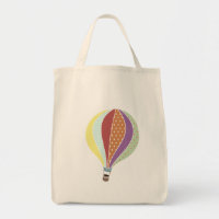 Bolso inspirado retro del globo del aire caliente