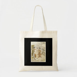 De Tela Bolso japonés antiguo del arte