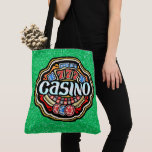 De Tela Bolso Lg. CASINO - Ver parte posterior<br><div class="desc">Qué gran tote para llevar todos tus ganancias... :) En la parte posterior, cambia el nombre o elimínalo. Utiliza la "escala" o - para cambiar el tamaño del texto. Cambia la fuente si lo deseas. Espero que te guste, y tendré más versiones. Revisa mis COLECCIONES DE TOTES, COLECCIÓN DE CASINO,...</div>
