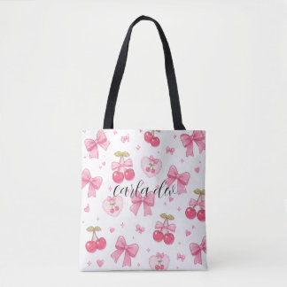 De Tela bolso lindo con tu nombre