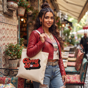 De Tela Bolso mini tote Cherry Bomb