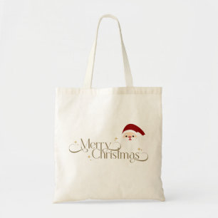 De Tela Bolso navideño papa noel