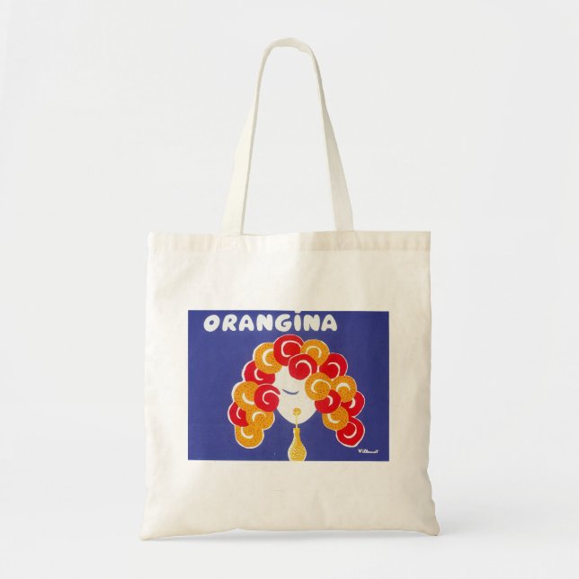De Tela bolso orangina (Frente)