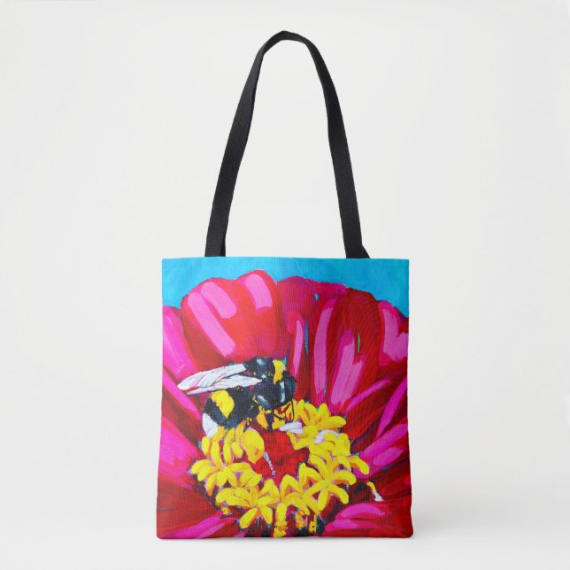 De Tela Bolso para abeja (Anverso)