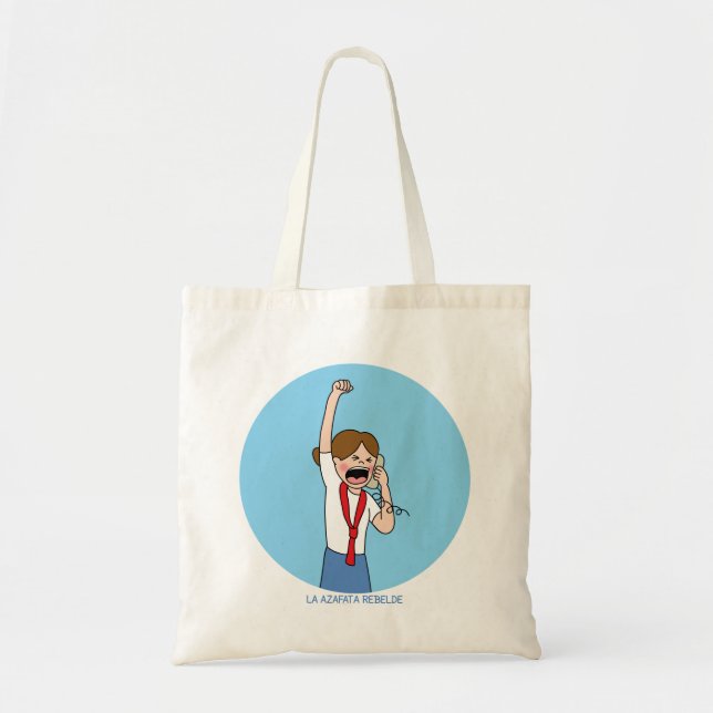 De Tela Bolso para la azafata más rebelde (Frente)