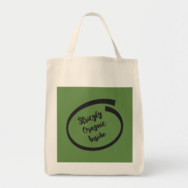 De Tela Bolso para la compra (Frente)
