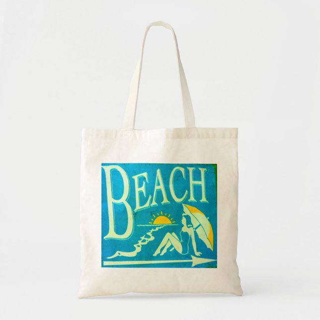 De Tela Bolso para la playa (Frente)