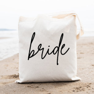 De Tela Bolso para novia con guión moderno