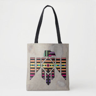 De Tela Bolso Parquet Thunderbird Allover