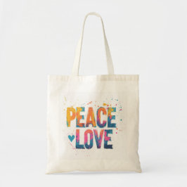 De Tela Bolso Peace and Love