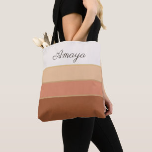 De Tela Bolso Personalizado con Nombre – Estilo Femenino D