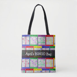 De Tela Bolso personalizado del BINGO