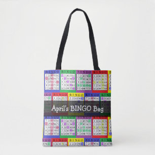 De Tela Bolso personalizado del BINGO