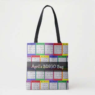 De Tela Bolso personalizado del BINGO
