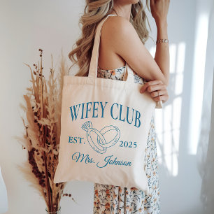 De Tela Bolso Personalizado para Esposa Recién Casada Re