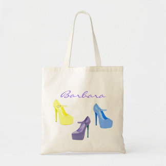 De Tela Bolso protector del zapato del tacón alto colorido