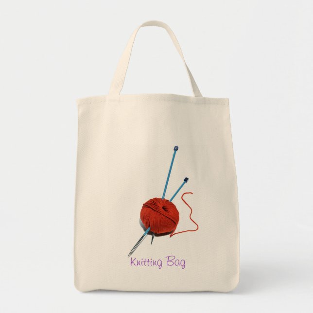 De Tela Bolso que hace punto (Frente)