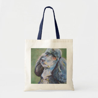 De Tela Bolso reutilizable del caniche estándar